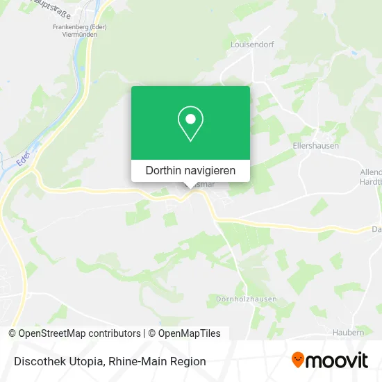 Discothek Utopia Karte