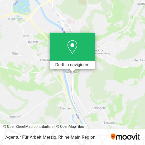 Agentur Für Arbeit Merzig Karte