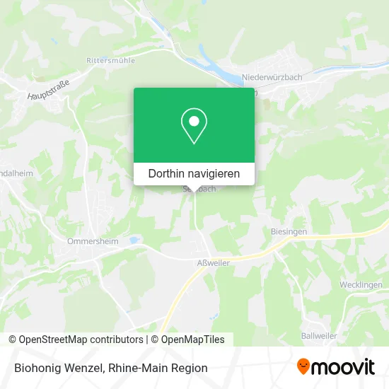 Biohonig Wenzel Karte
