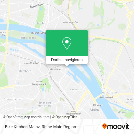 Bike Kitchen Mainz Karte