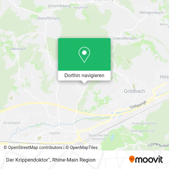 Der Krippendoktor" Karte
