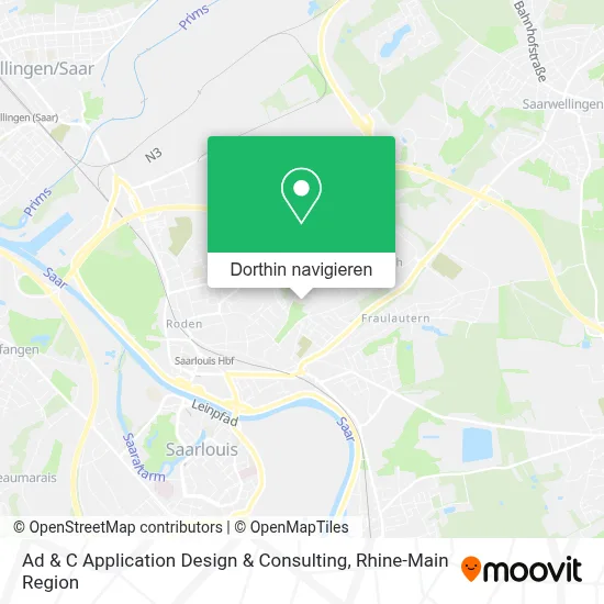 Ad & C Application Design & Consulting Karte