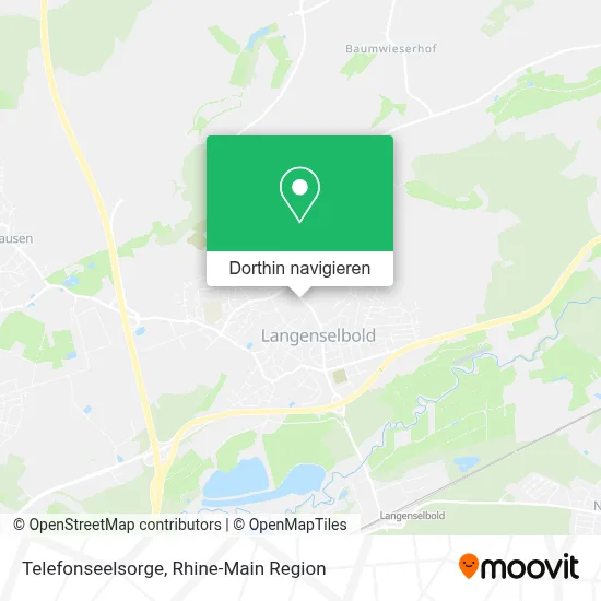 Telefonseelsorge Karte