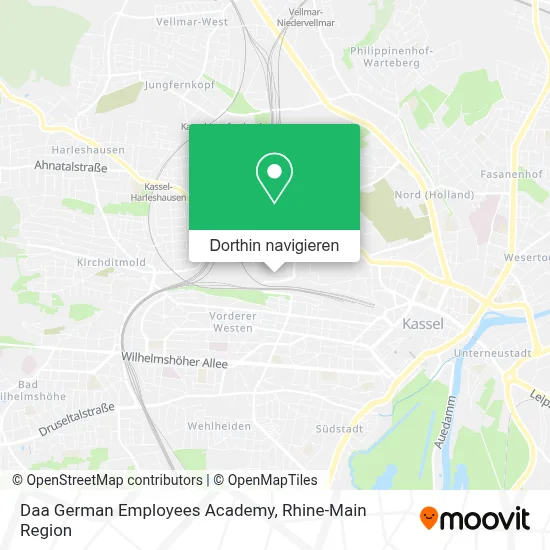 Daa German Employees Academy Karte