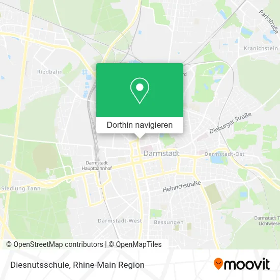 Diesnutsschule Karte