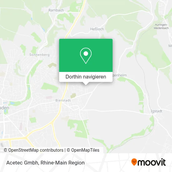 Acetec Gmbh Karte