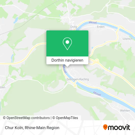 Chur Koln Karte