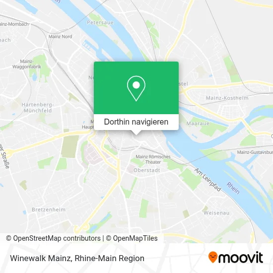 Winewalk Mainz Karte