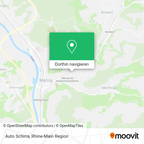 Auto Schirra Karte