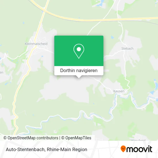 Auto-Stentenbach Karte
