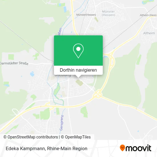 Edeka Kampmann Karte