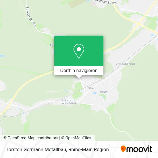 Torsten Germann Metallbau Karte