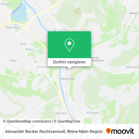Alexander Becker Rechtsanwalt Karte