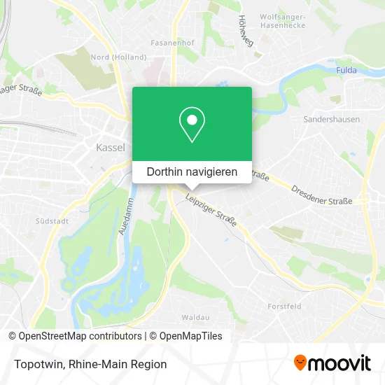 Topotwin Karte
