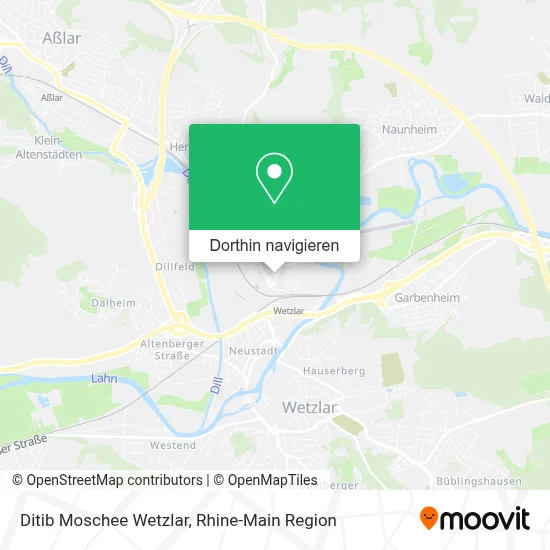 Ditib Moschee Wetzlar Karte
