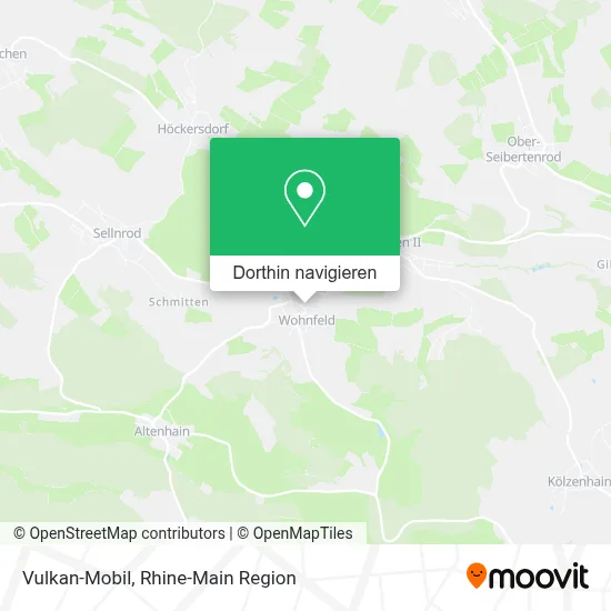 Vulkan-Mobil Karte
