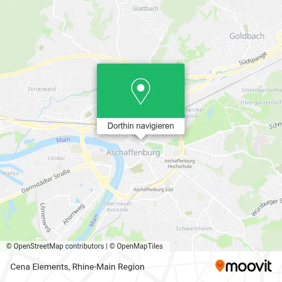 Cena Elements Karte