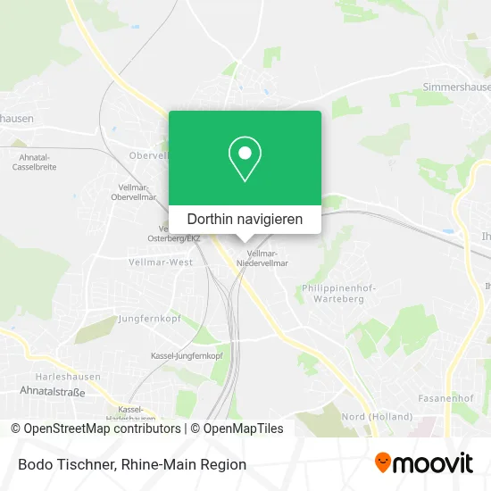 Bodo Tischner Karte