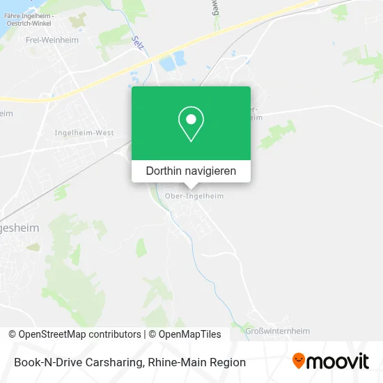 Book-N-Drive Carsharing Karte