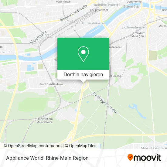 Appliance World Karte