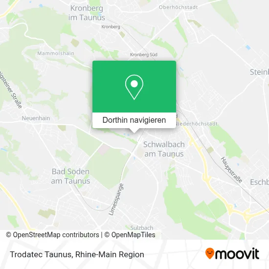 Trodatec Taunus Karte