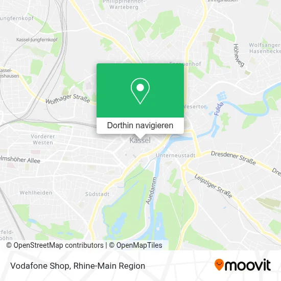 Vodafone Shop Karte