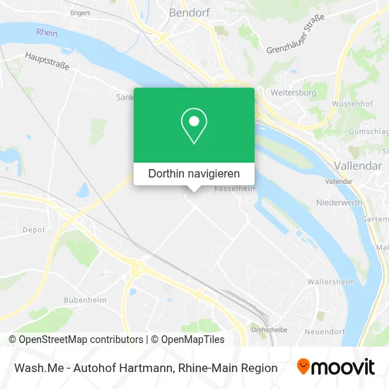 Wash.Me - Autohof Hartmann Karte