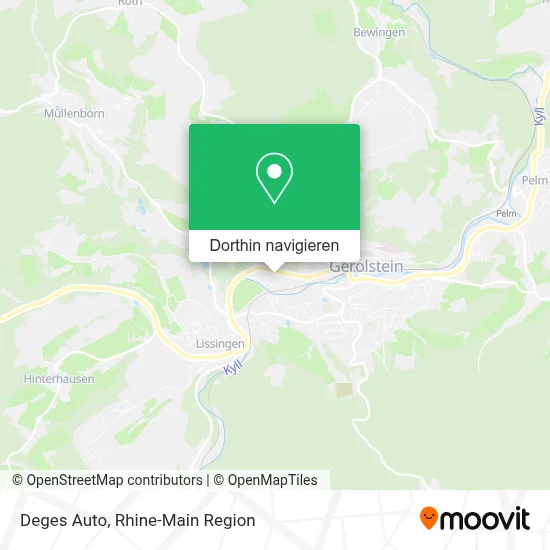 Deges Auto Karte