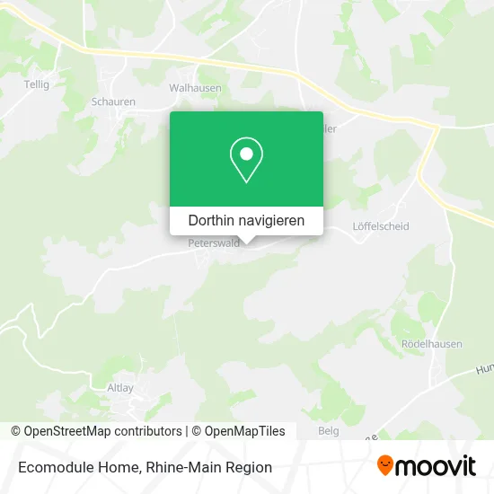 Ecomodule Home Karte