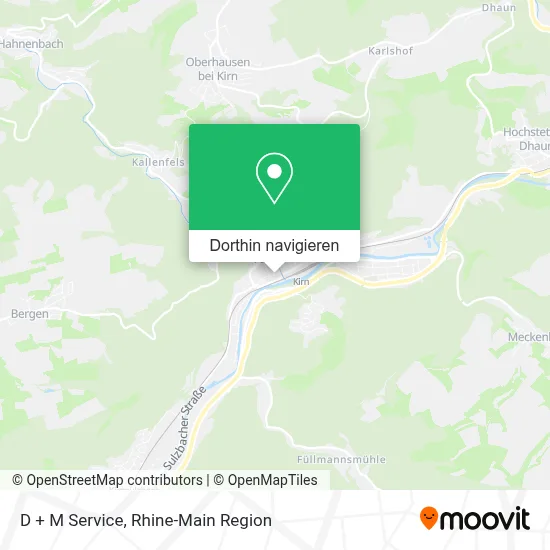 D + M Service Karte