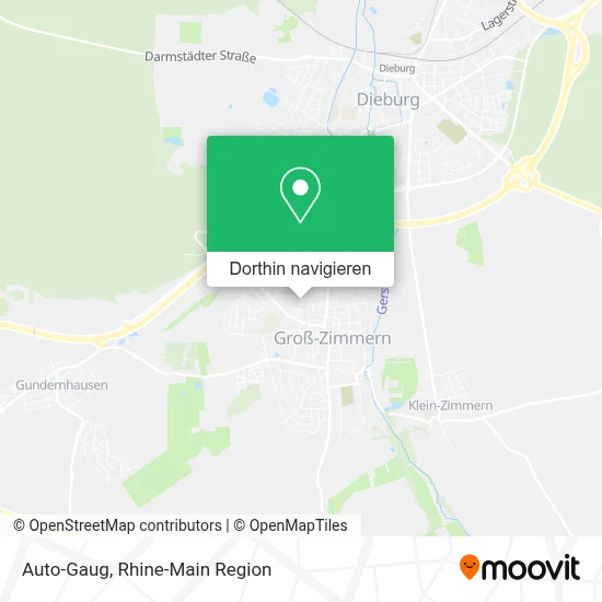Auto-Gaug Karte