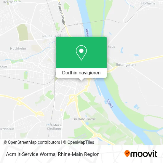 Acm It-Service Worms Karte