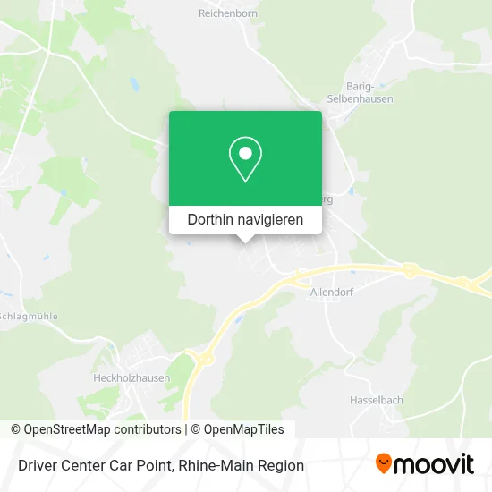 Driver Center Car Point Karte