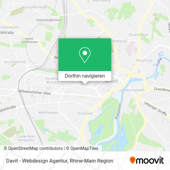 Davit - Webdesign Agentur Karte