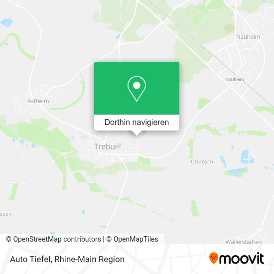 Auto Tiefel Karte