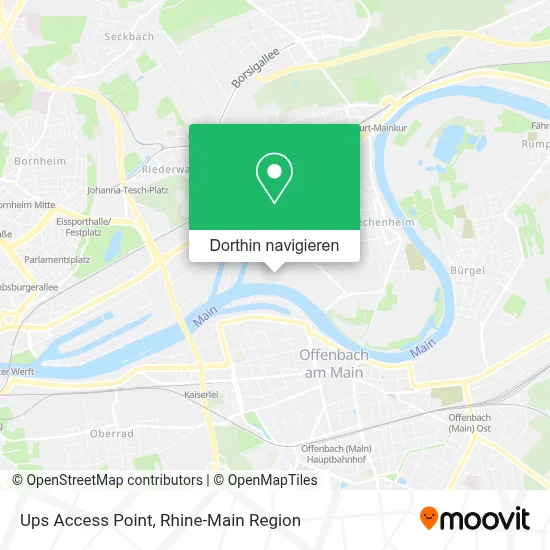 Ups Access Point Karte