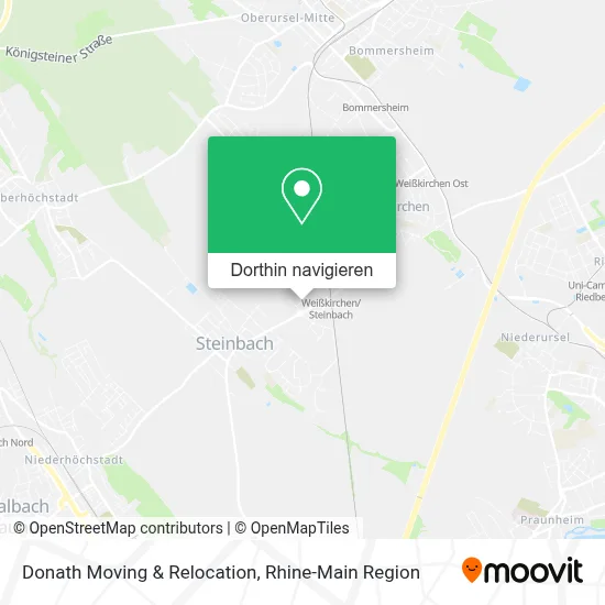 Donath Moving & Relocation Karte