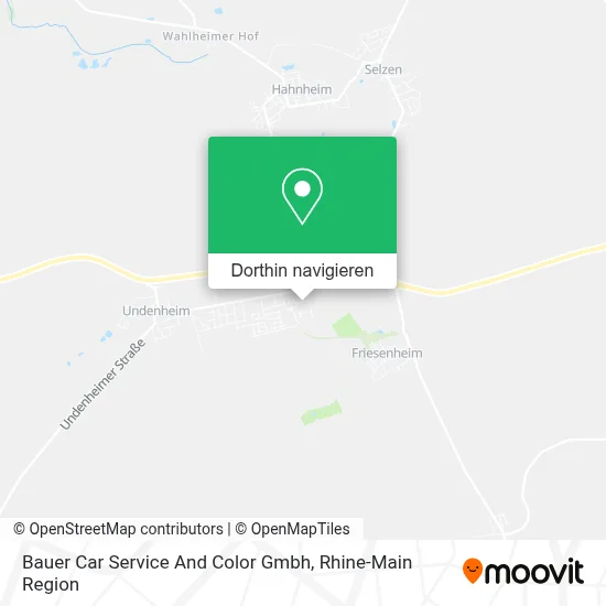 Bauer Car Service And Color Gmbh Karte