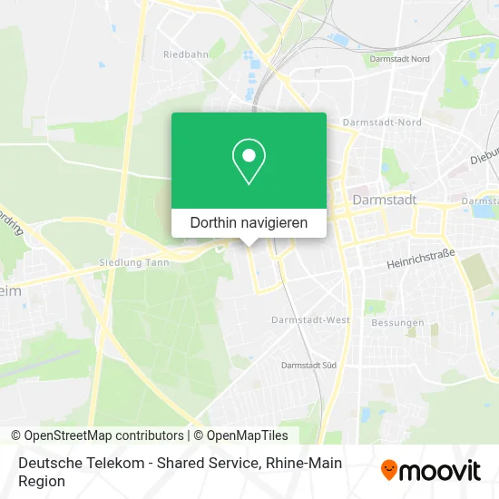 Deutsche Telekom - Shared Service Karte