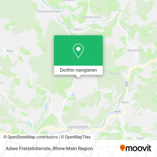 Adwe Freizeitdienste Karte