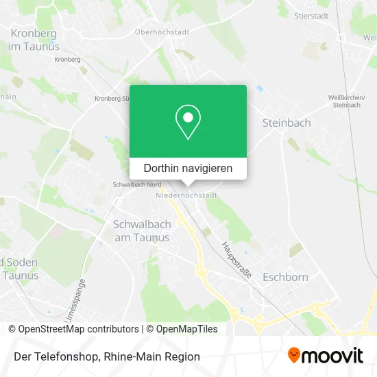 Der Telefonshop Karte