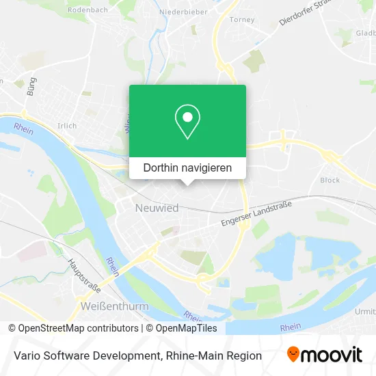 Vario Software Development Karte