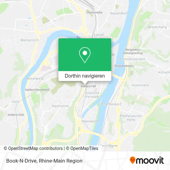 Book-N-Drive Karte