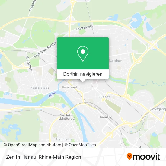 Zen In Hanau Karte