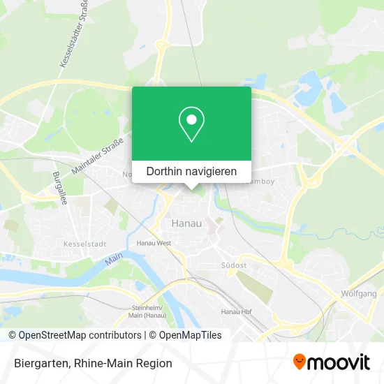 Biergarten Karte