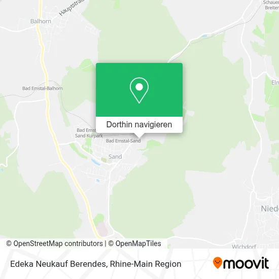 Edeka Neukauf Berendes Karte