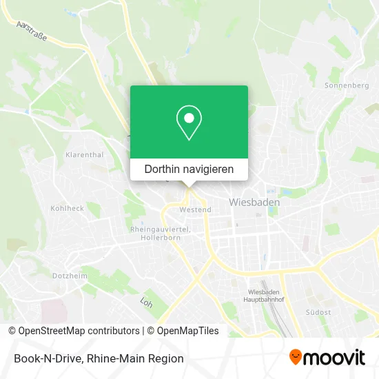 Book-N-Drive Karte