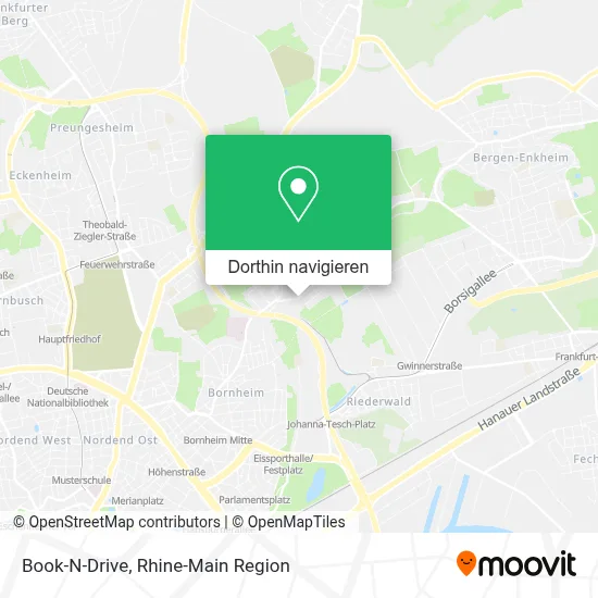 Book-N-Drive Karte