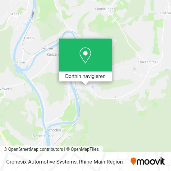 Cronesix Automotive Systems Karte