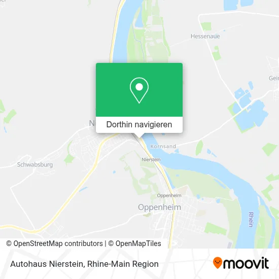 Autohaus Nierstein Karte